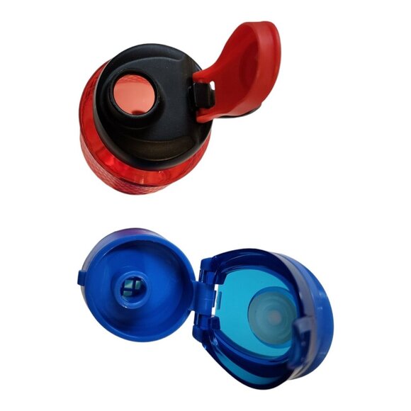 Disney Mickey Mouse Blue Flip Top Water Bottle BPA-FREE 25oz & Zak Designs 30oz - Picture 6 of 14